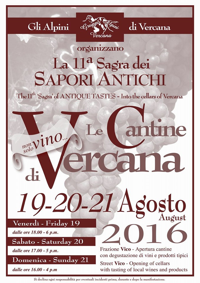 Locandina Le Cantine di Vercana