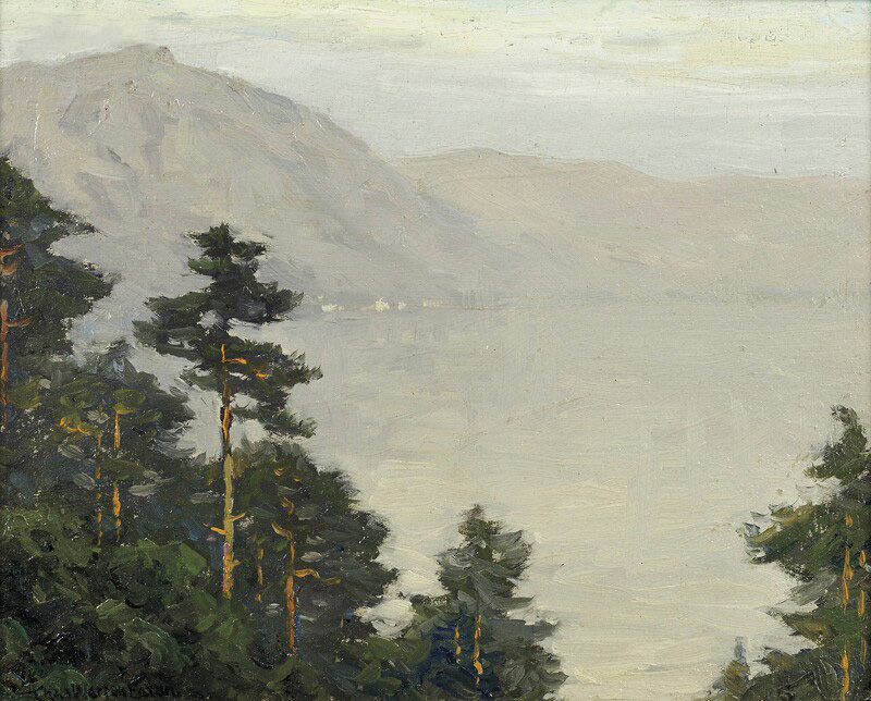 Charles Warren Eaton - Lake Como