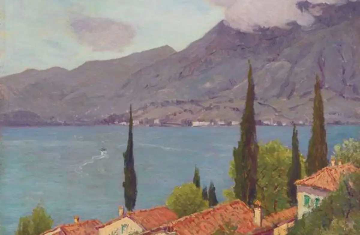 Charles Warren Eaton - Lake Como