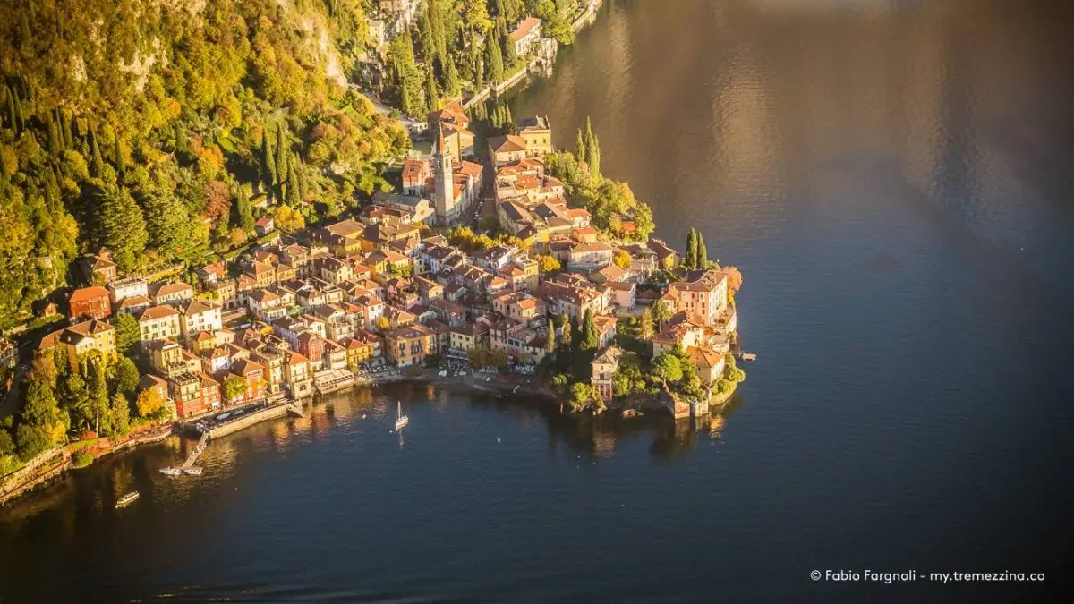 Vista Aerea di Varenna