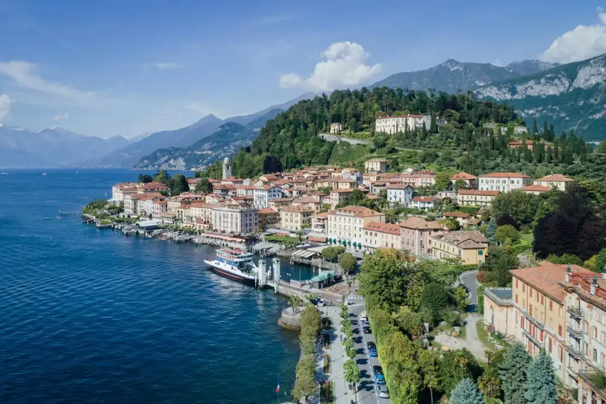 Bellagio from drone