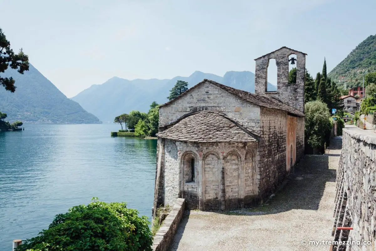 Greenway Lago di Como - Ossuccio - Chiesa dei Santi Giacomo e Filippo