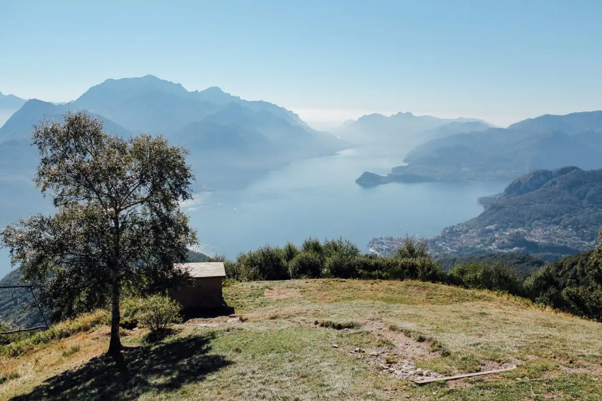 Vista dal Rifugio di Menaggio