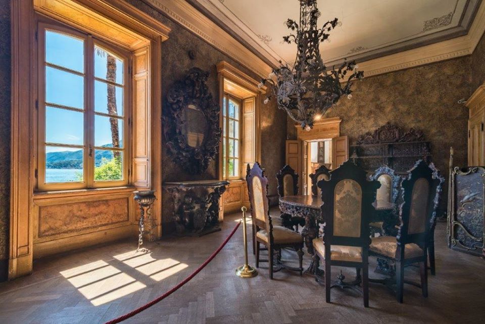 Sala Nera, Villa Monastero Varenna