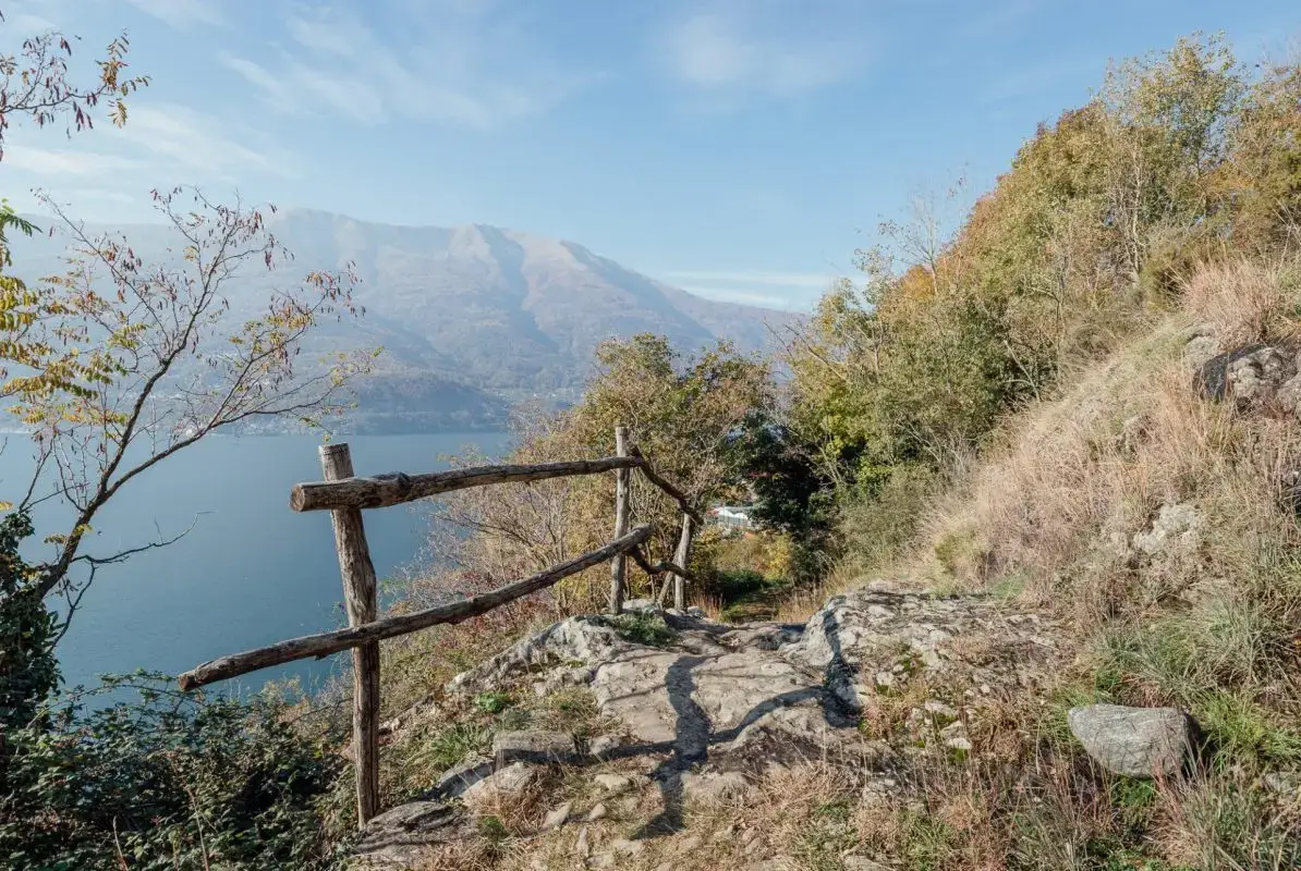 Sentiero del Viandante - Terza Tappa - sentiero verso Dervio