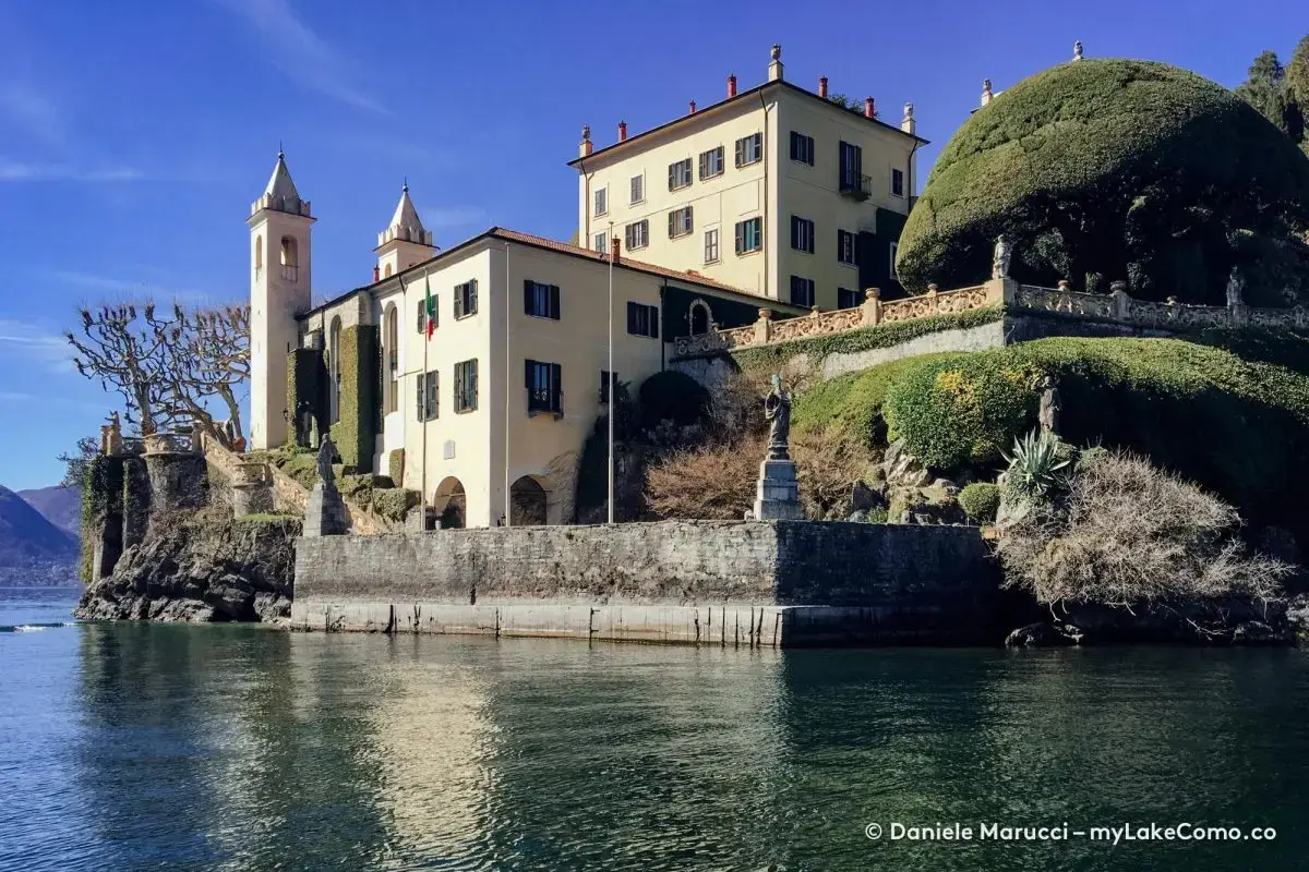 Villa del Balbianello in inverno